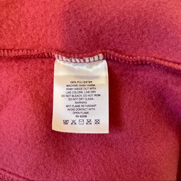 The Greenbrier Resort Pink Full Zip Fleece Jacket Women’s Size Small - Picture 8 of 8